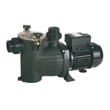 Peraqua Schwimmbadpumpe Smart M25 selbstansaugend Klebemuffe-Innengewinde d50-1 1/2" 6m³/h 230V mit Vorfilter 77590